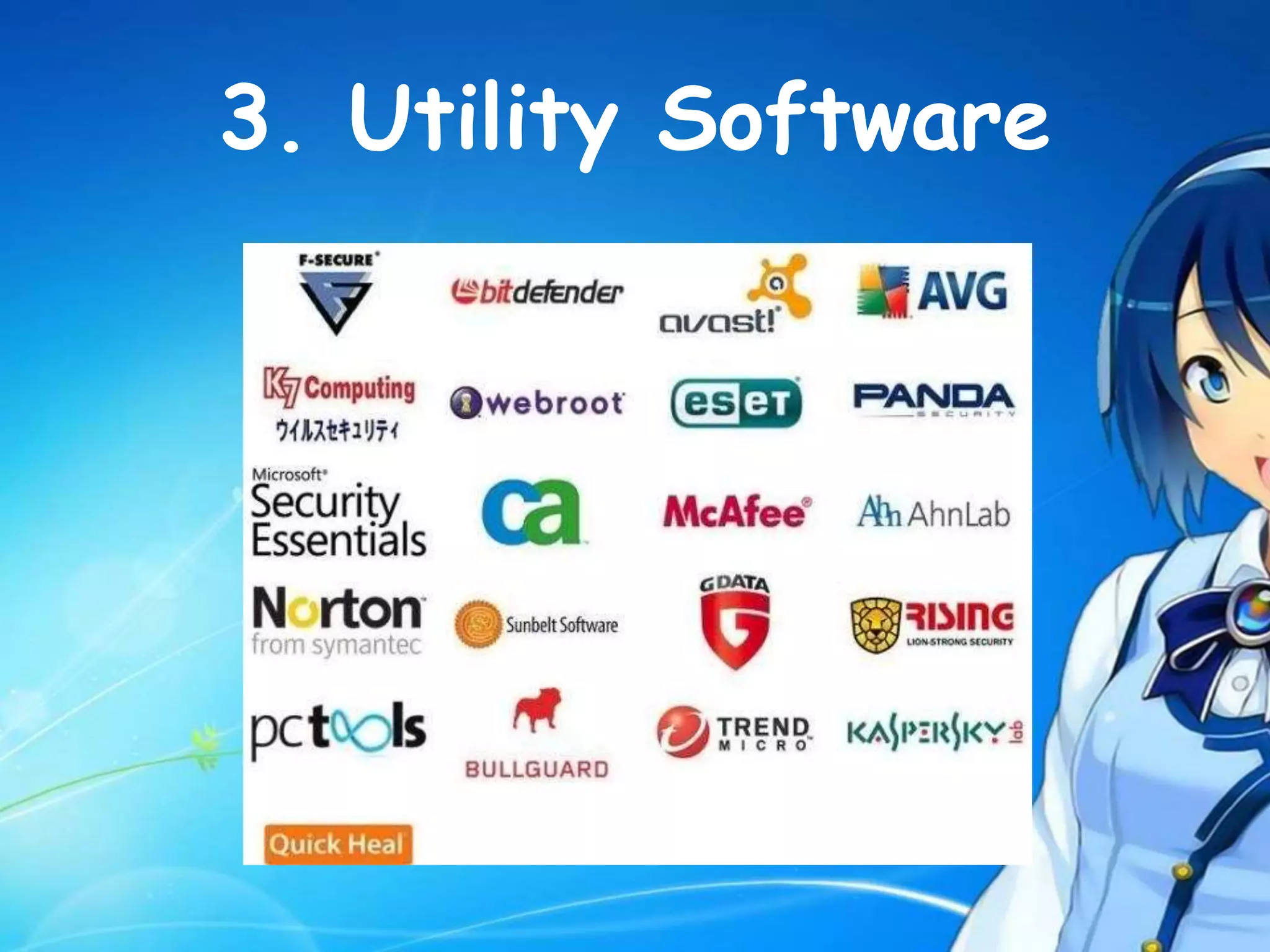 3. Utility Software