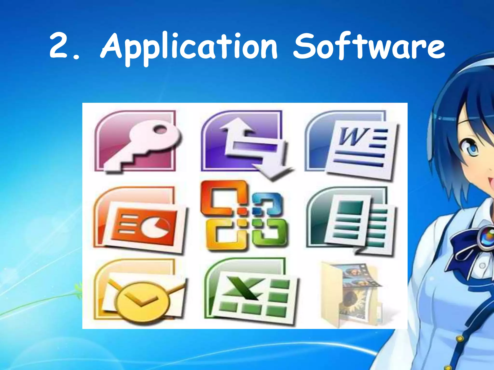 2. Application Software