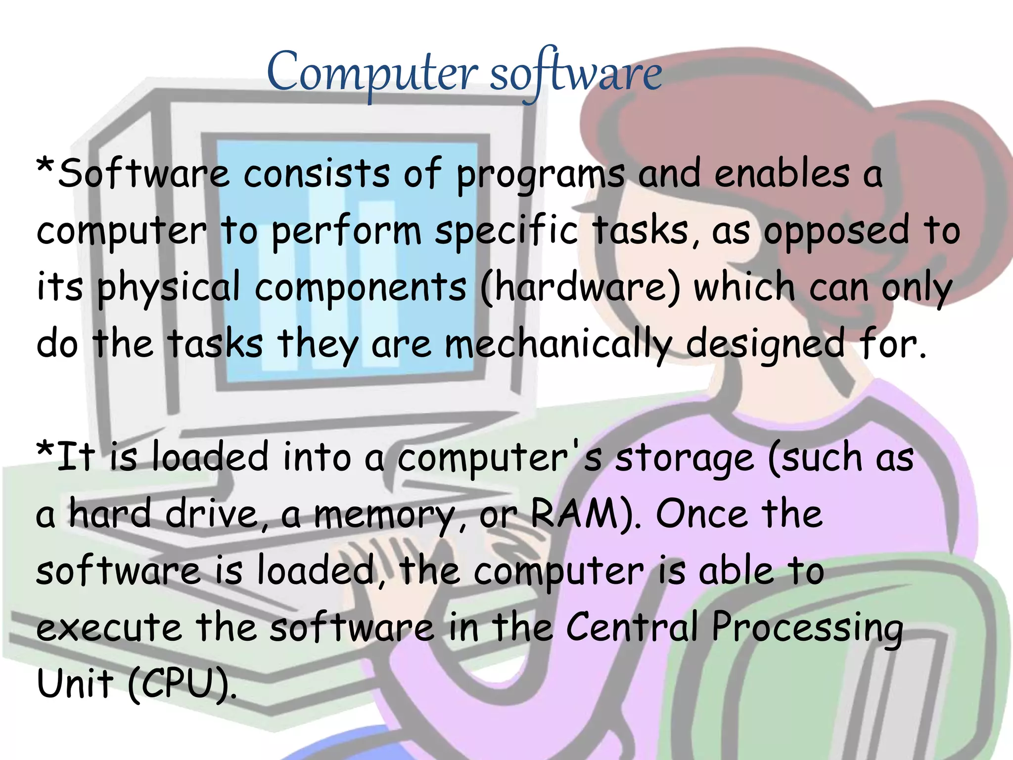 Computer Software & It's types. | PPTX