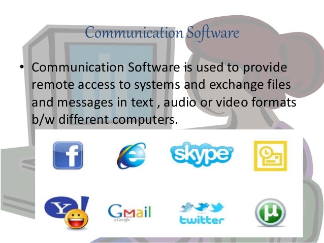 types of computer software