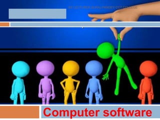 Computer software
BY LECTURER SURAJ PANDEY CCT COLLEGE
 