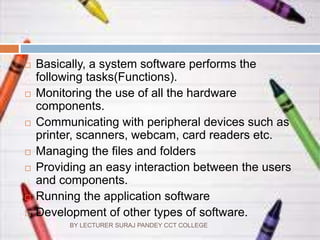 Basic of Computer software | PPT