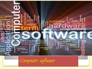 Computer software | PPT