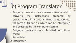 Computerprogramm Translating Computer Software Class 8 Computer Lesson.pptx