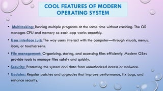 computer software with effective content. | PPTX