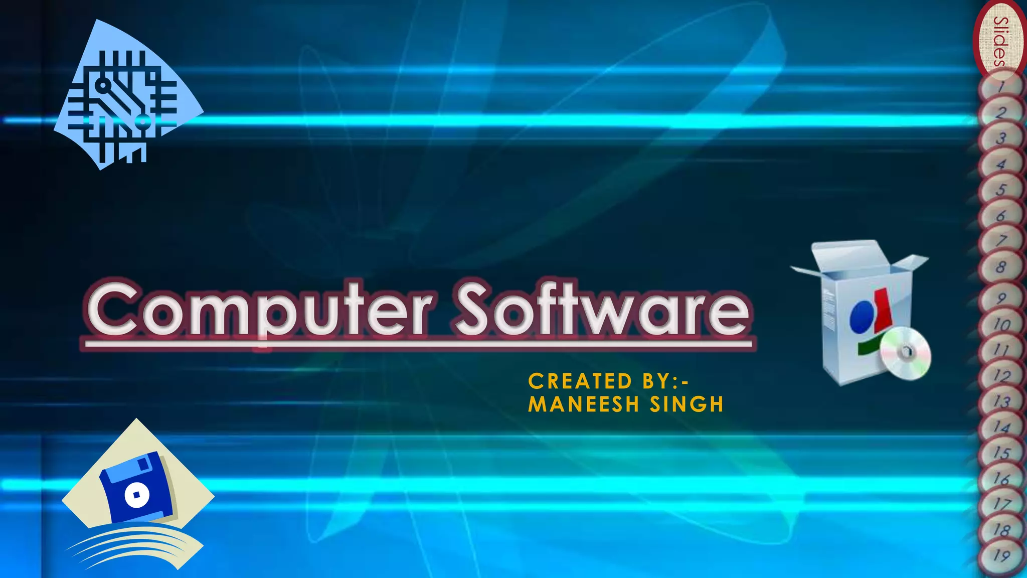 Slides
CREATED BY:-
MANEESH SINGH
 