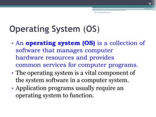 Computer Software & its Types | PPTX | Operating Systems | Computer ...