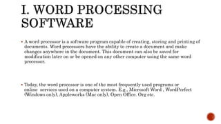 Computer software part 2
