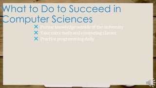Computers Science Degree Pros And Cons | PPT
