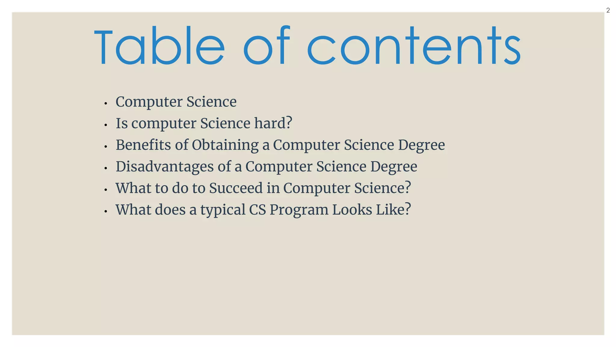 Computers Science Degree Pros And Cons | PPT