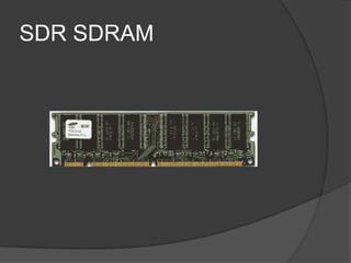 SDR SDRAM
 