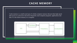 Computer storage & type of storage. | PPTX