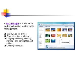 basic computer: computer file management | pdf |... Basics of Computer for Students | PDF