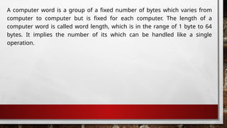 COMPUTER STUDIES JUNIOR SECONDARY 2 SECOND TERM | PPTX