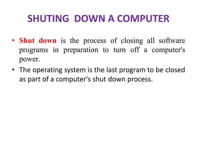 HHCJ AMUMARA: COMPUTER STUDIES LECTURE NOTE FOR SS2-001 | PPT