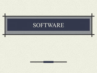 SOFTWARE
 