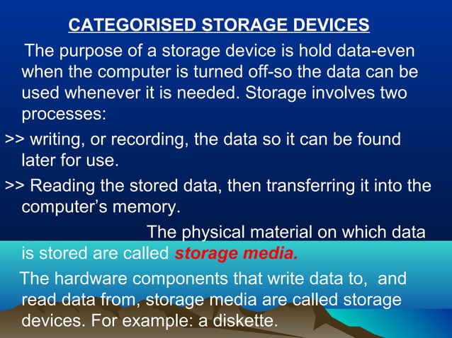 basics of computer system ppt
