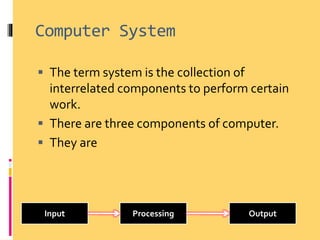 Computer system | PPT