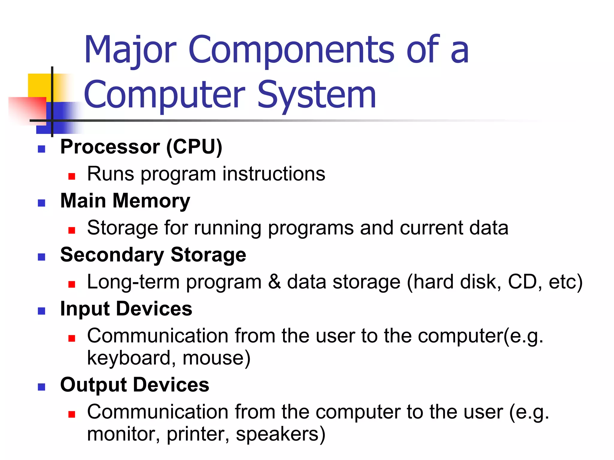 Computer System.ppt | Free Download
