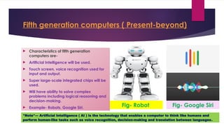 Comprehensive Overview of Computer Generations, Types, and Programming ...