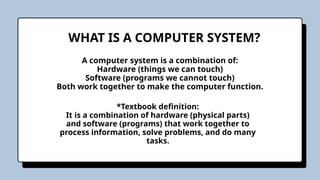 Comprehensive Overview of Computer Systems and Architecture ...