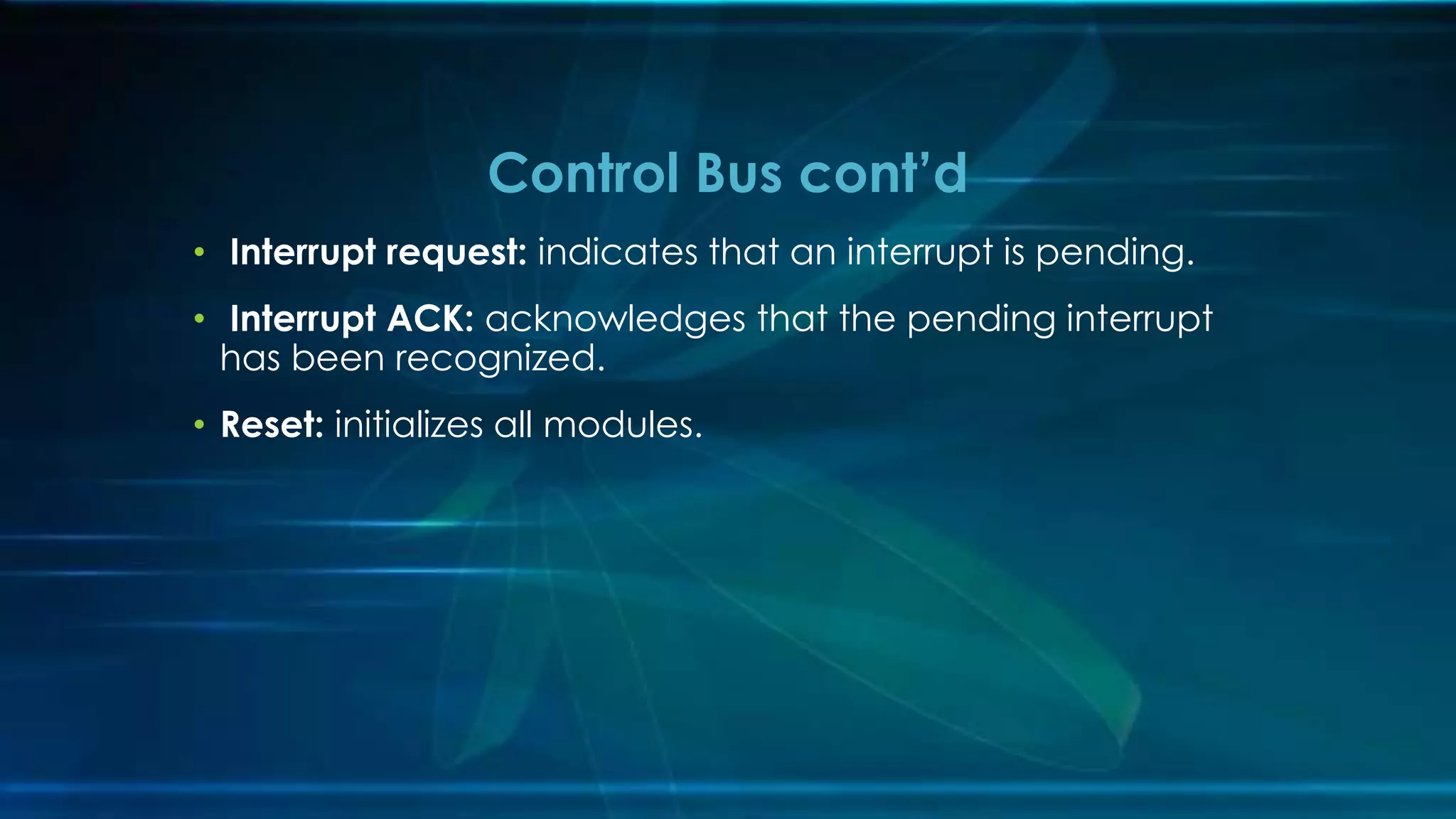 Computer system bus | PPTX