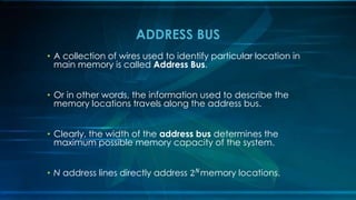 Computer system bus | PPTX