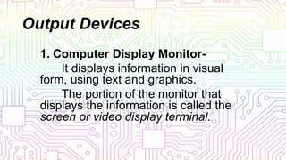 Computer system, devices and peripherals | PPTX