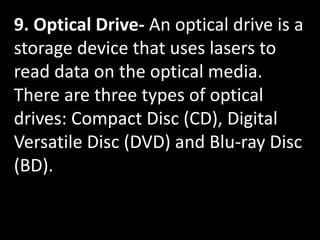 Computer system, devices and peripherals | PPTX