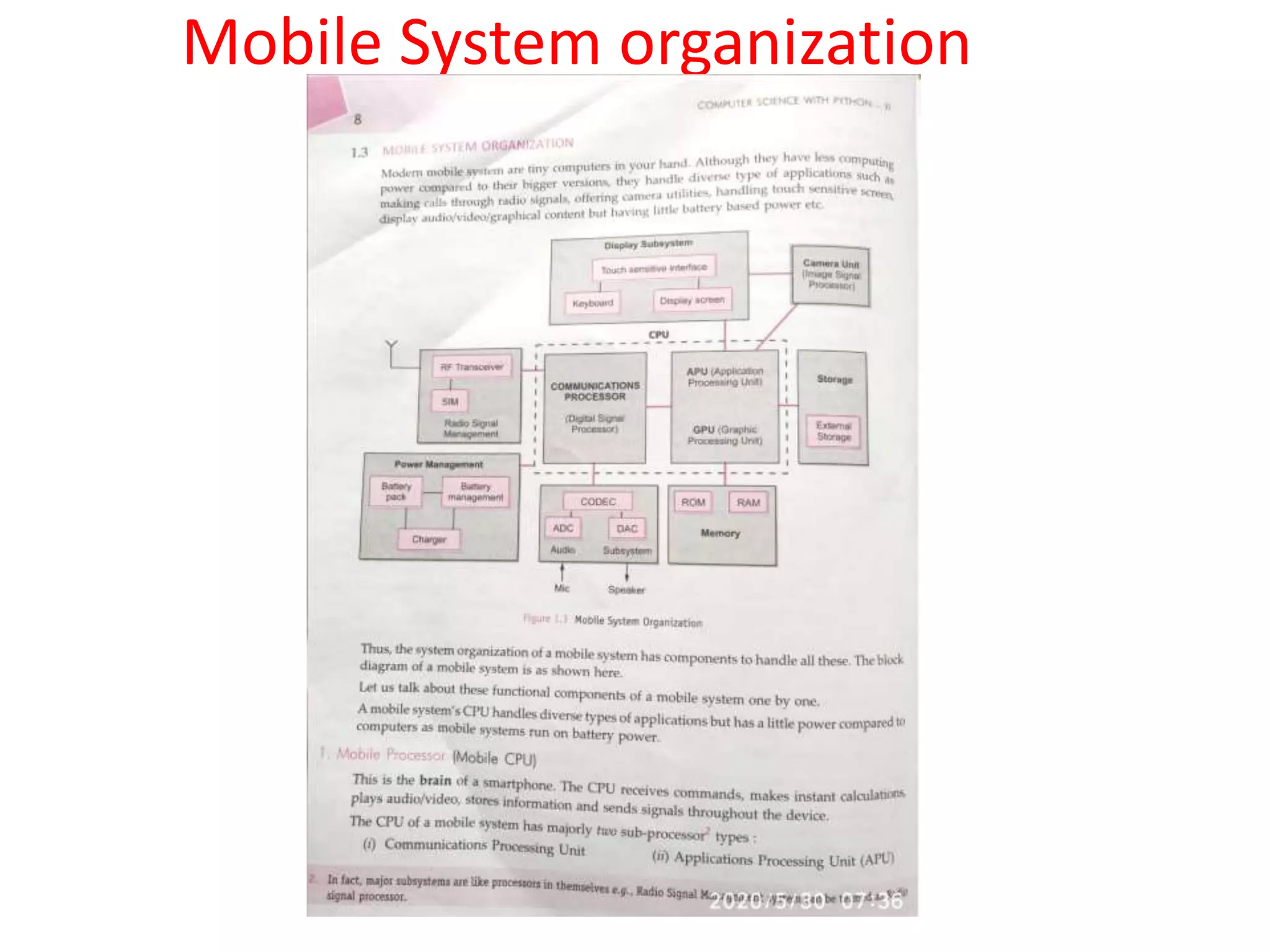 Computer system organization unit i chapter 1 | PPTX | Operating ...
