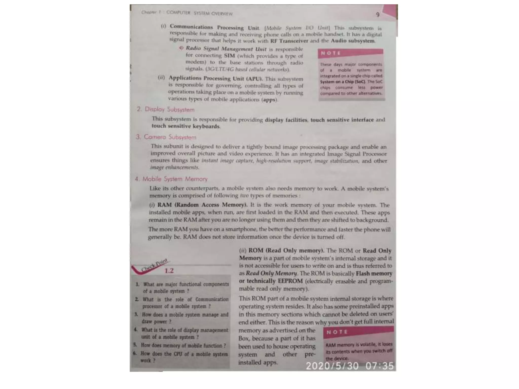 Computer system organization unit   i chapter 1