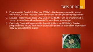 Computer System Overview Lesson 1 Class 11th | PPTX