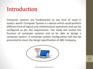 Computer systems | PPT