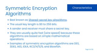 Computer System Security 6 - Asymmetric Encryption | PDF