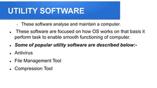 Computer system software | PPTX