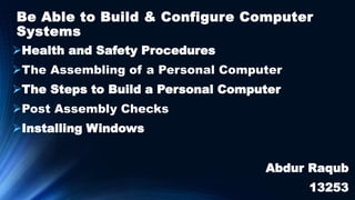 Computer systems presentation | PPT