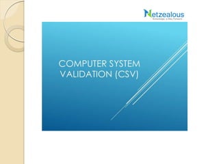 Computer System Validation Training | PPT