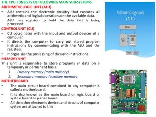 Comprehensive Introduction to Computer Awareness and Architecture | PDF
