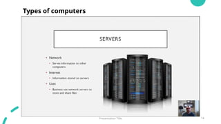 Comprehensive Introduction to Computer Fundamentals and Components | PPTX