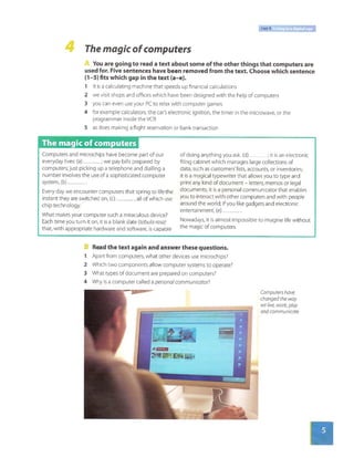 Computer today ingles. seccion 1 | PDF