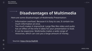 Multimedia Presentation (Slidesgo) PowerPoint | PPTX