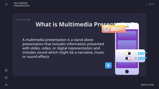 Multimedia Presentation (Slidesgo) PowerPoint | PPTX