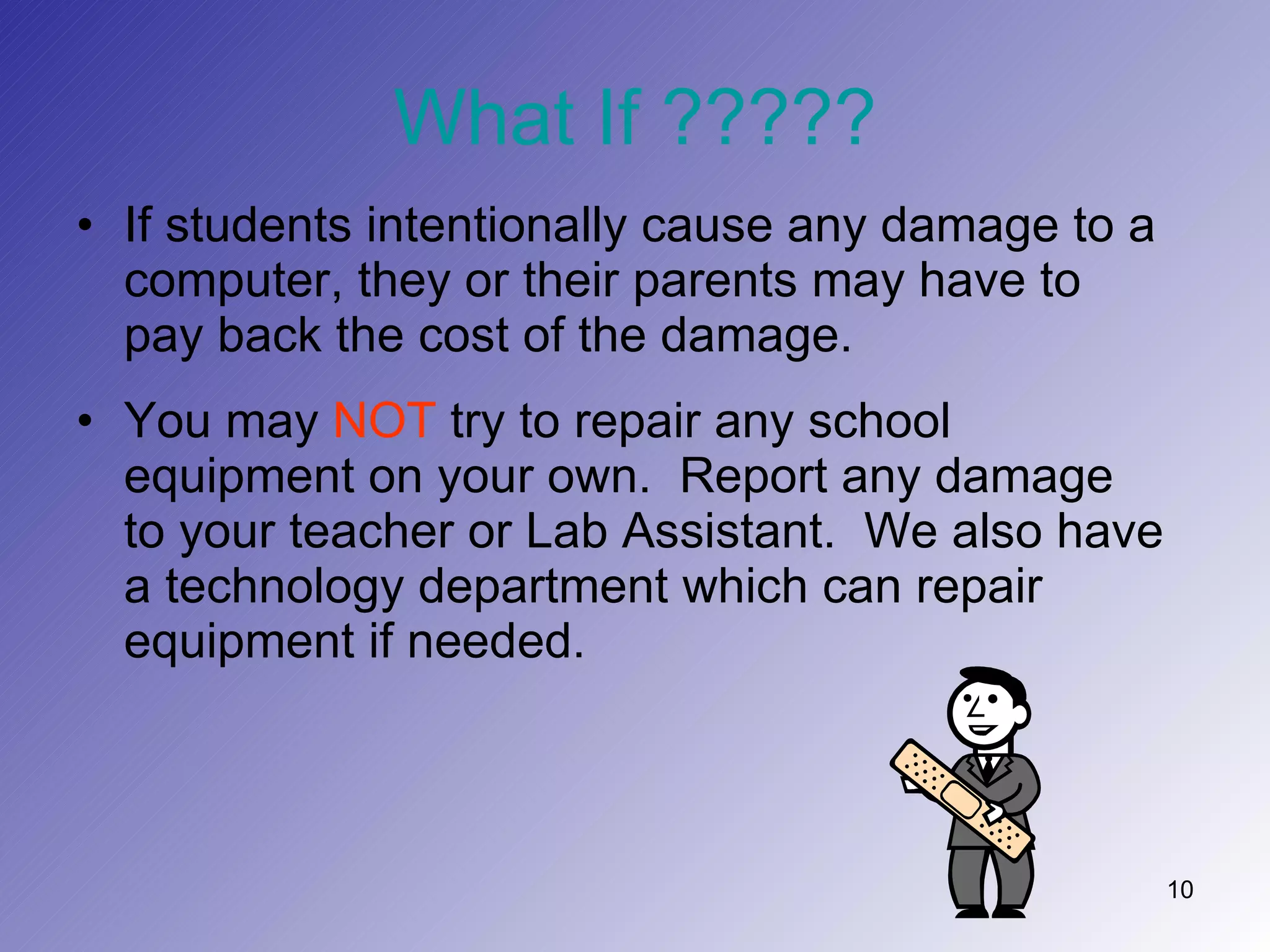 Computer use slideshow 3 5 final 2008 | PPT