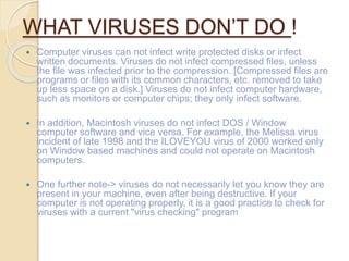 Computer virus | PPTX