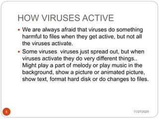 Computer virus and worms | PPTX