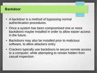 Computer Viruses & Management Strategies | ODP