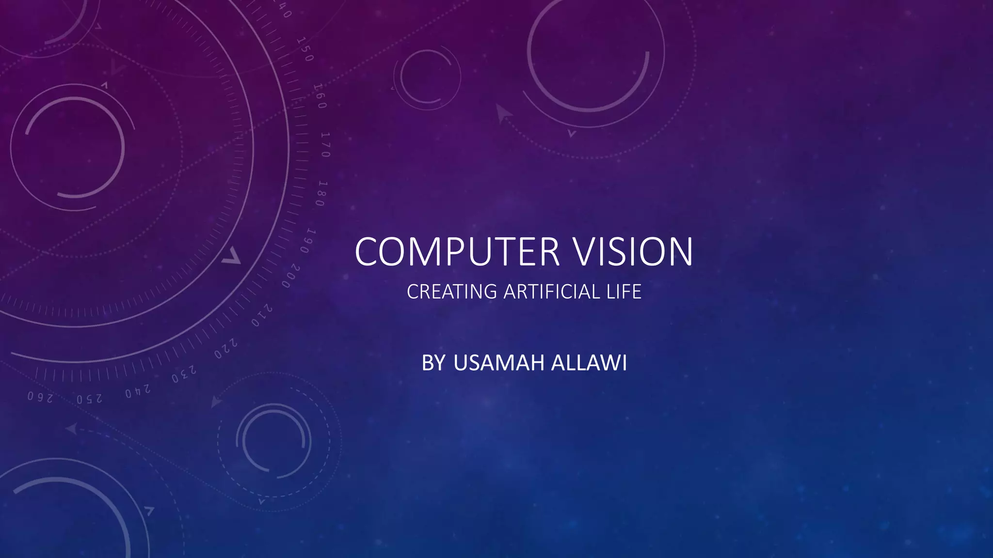 Computer vision | PPT