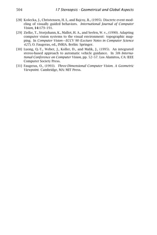 Computer vision   handbook of computer vision and applications volume 2 - signal processing and pattern recognition