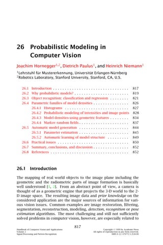Computer vision   handbook of computer vision and applications volume 2 - signal processing and pattern recognition