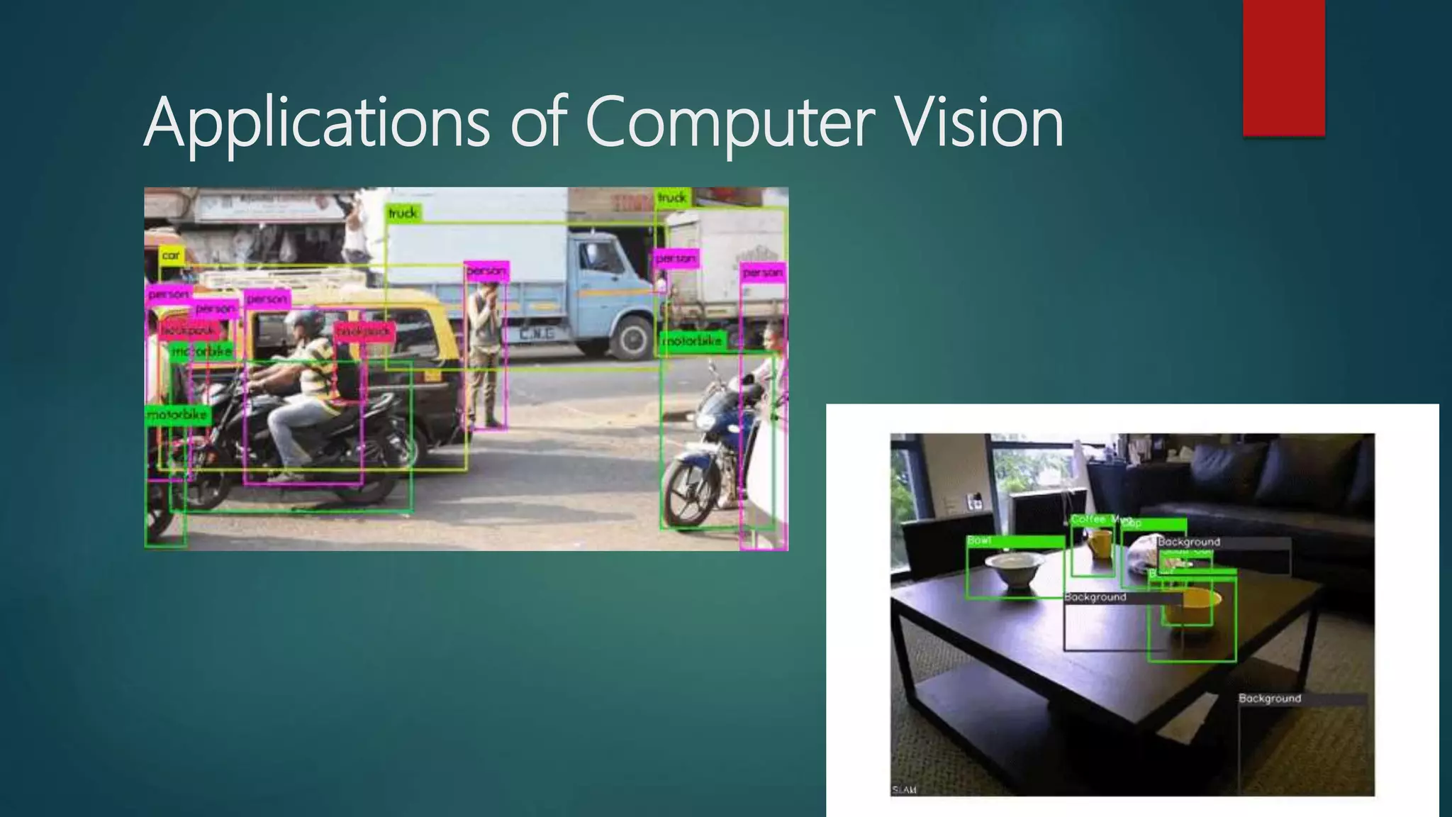 Applications of Computer Vision
 